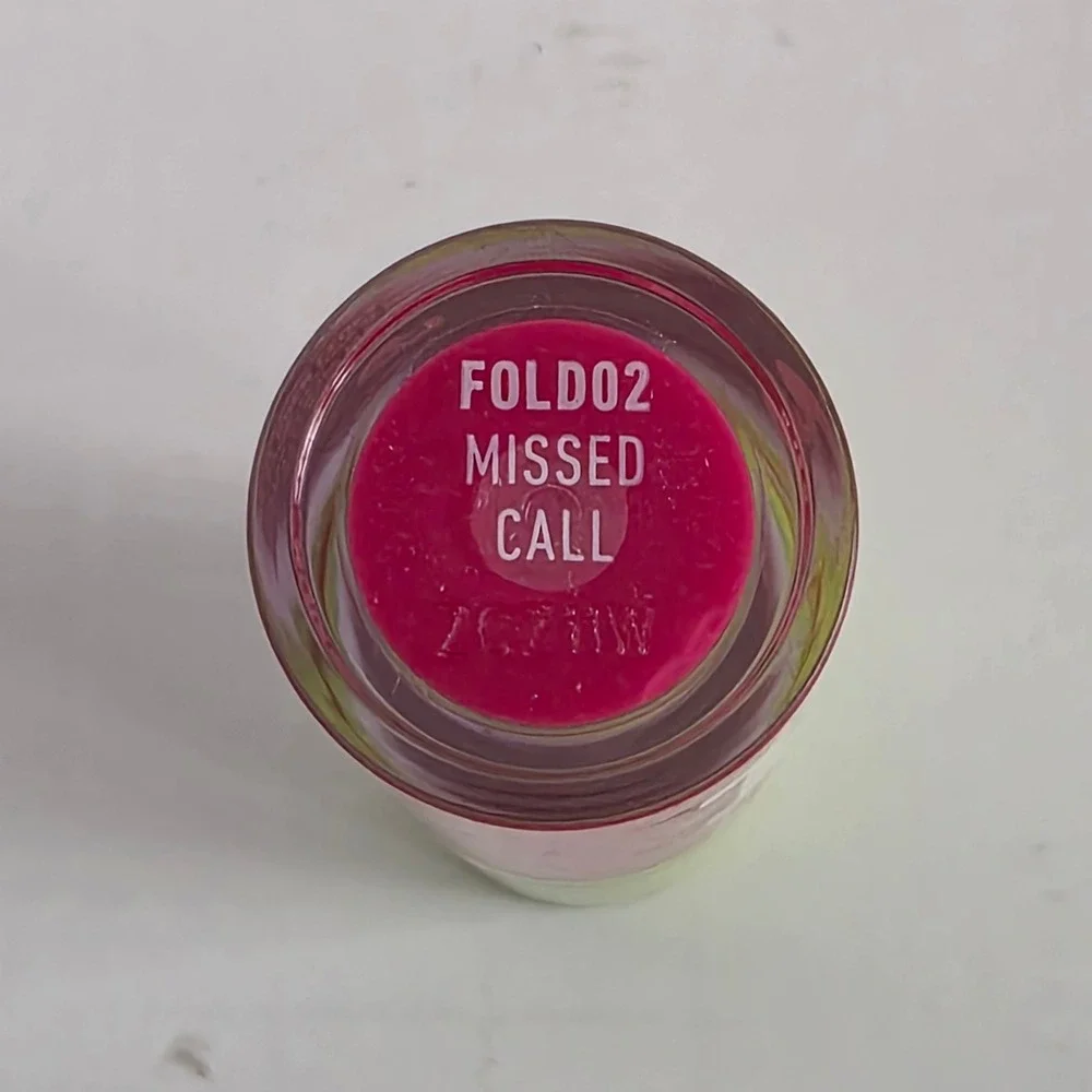 New NYX Professional Makeup Fat Oil Lip Drip Missed Call FOLD02 Pink 0.16oz